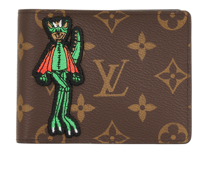 Louis Vuitton Friends Slender Wallet, &pound;295, Accessories, Brown, Canvas, Front view